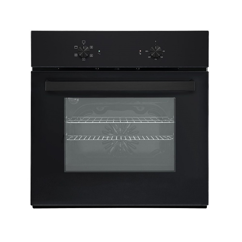 Teknix BITK263ESB Black Slim Depth Electric Oven 