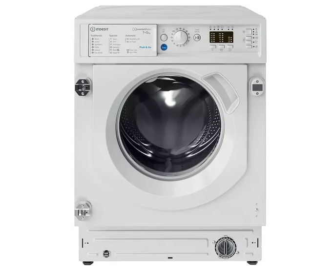 Indesit BIWDIL75148UK Built In Washer Dryer 7/5KG Capacity 
