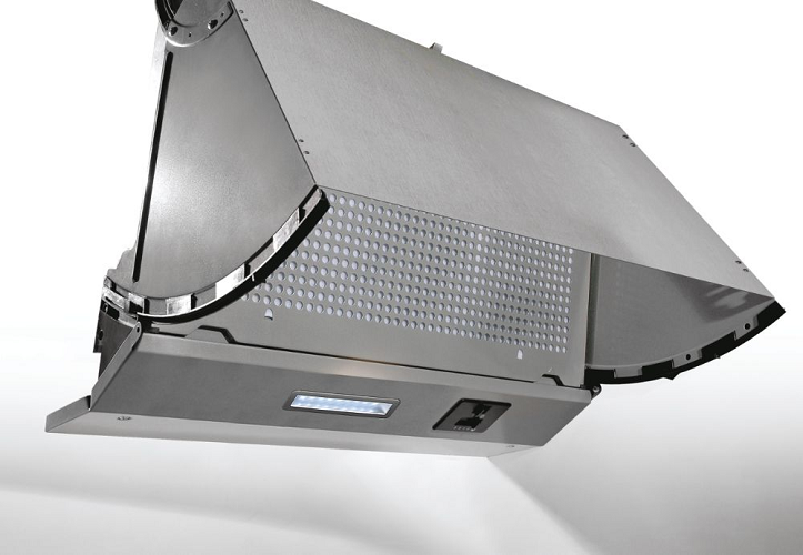Candy CBP613NGR/1 Silver 60cm Integrated Cooker Hood 