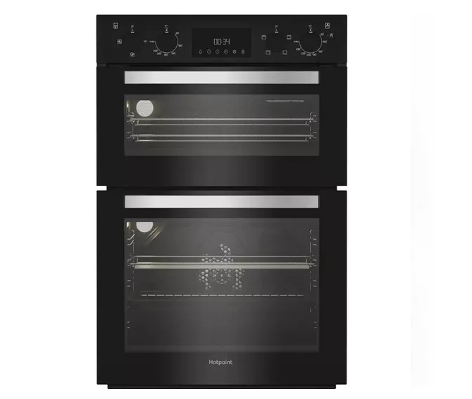 Hotpoint DIH10DB Black Built In Electric Double Oven 