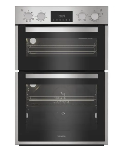 Hotpoint DIH10DIX Stainless Steel Built In Double Oven  