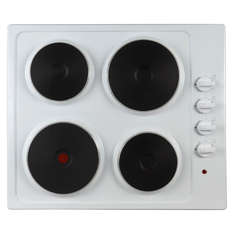 Statesman EH160WH White 60cm Solid Plate Hob 