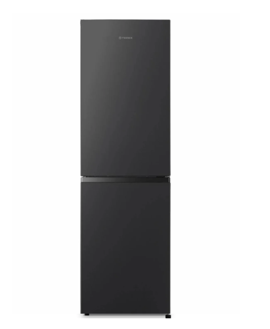 Teknix FFPH1825PB Black Freestanding No Frost Fridge Freezer 