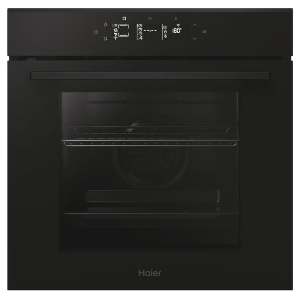 Haier H6 ID25G3HTB2 Black Single Electric Oven 