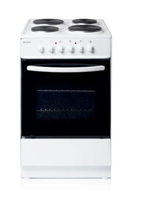 Haden HES60W White 60cm Single Cavity Electric Cooker
