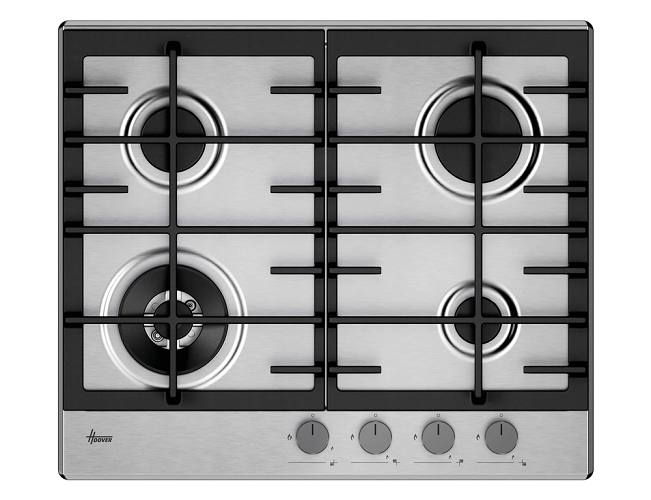 Hoover HHG6BF4C3X Stainless Steel 60cm Gas Hob 