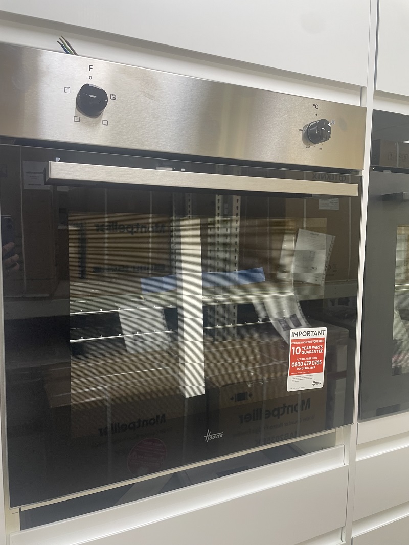 Hoover HO6C32118X Stainless Steel Single Electric Oven - EX DISPLAY 