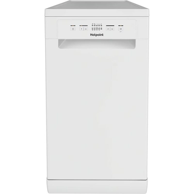 Hotpoint HP2FD10CS90WUK White Slimline Freestanding Dishwasher 