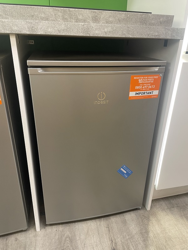 Indesit I55ZM1110S1 55cm Silver Larder Fridge - EX DISPLAY 