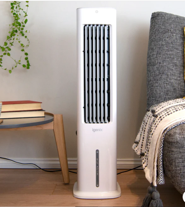 Igenix IG9706 5L Evaporative Air Cooler in White 
