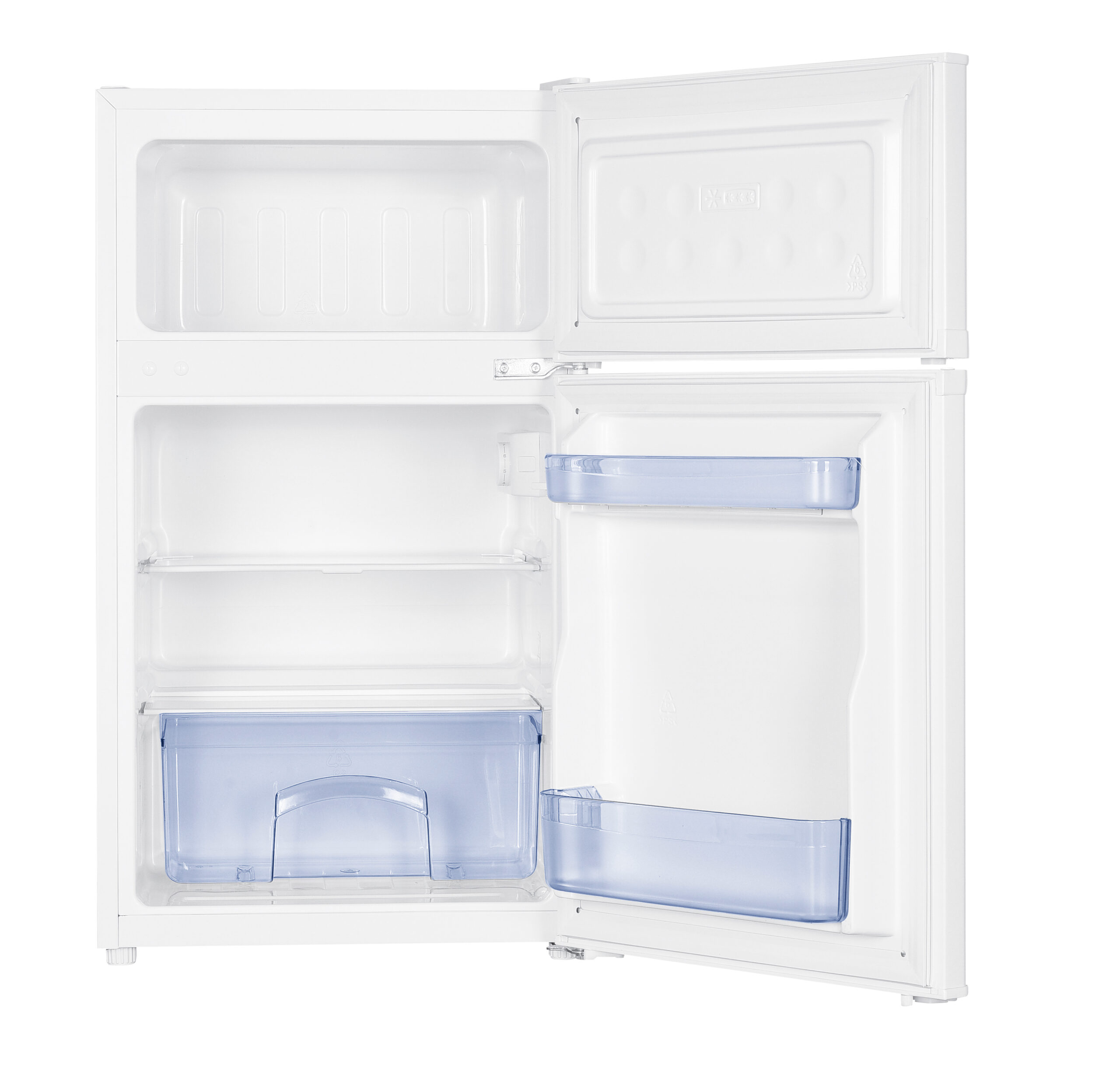 Iceking IK2022EW Top Mount Undercounter Fridge Freezer 