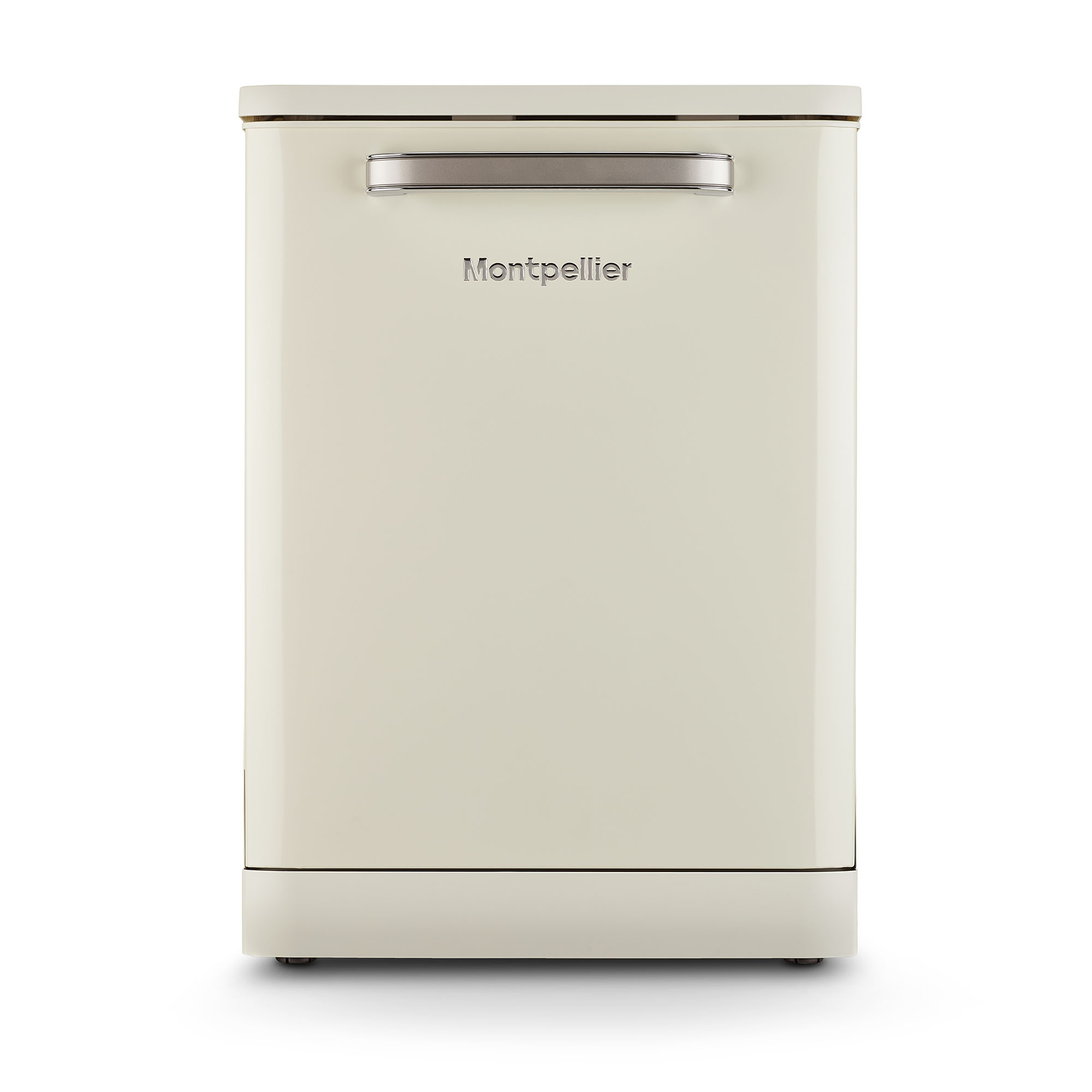 Montpellier MAB1353DC Cream Retro 60cm Freestanding Dishwasher 