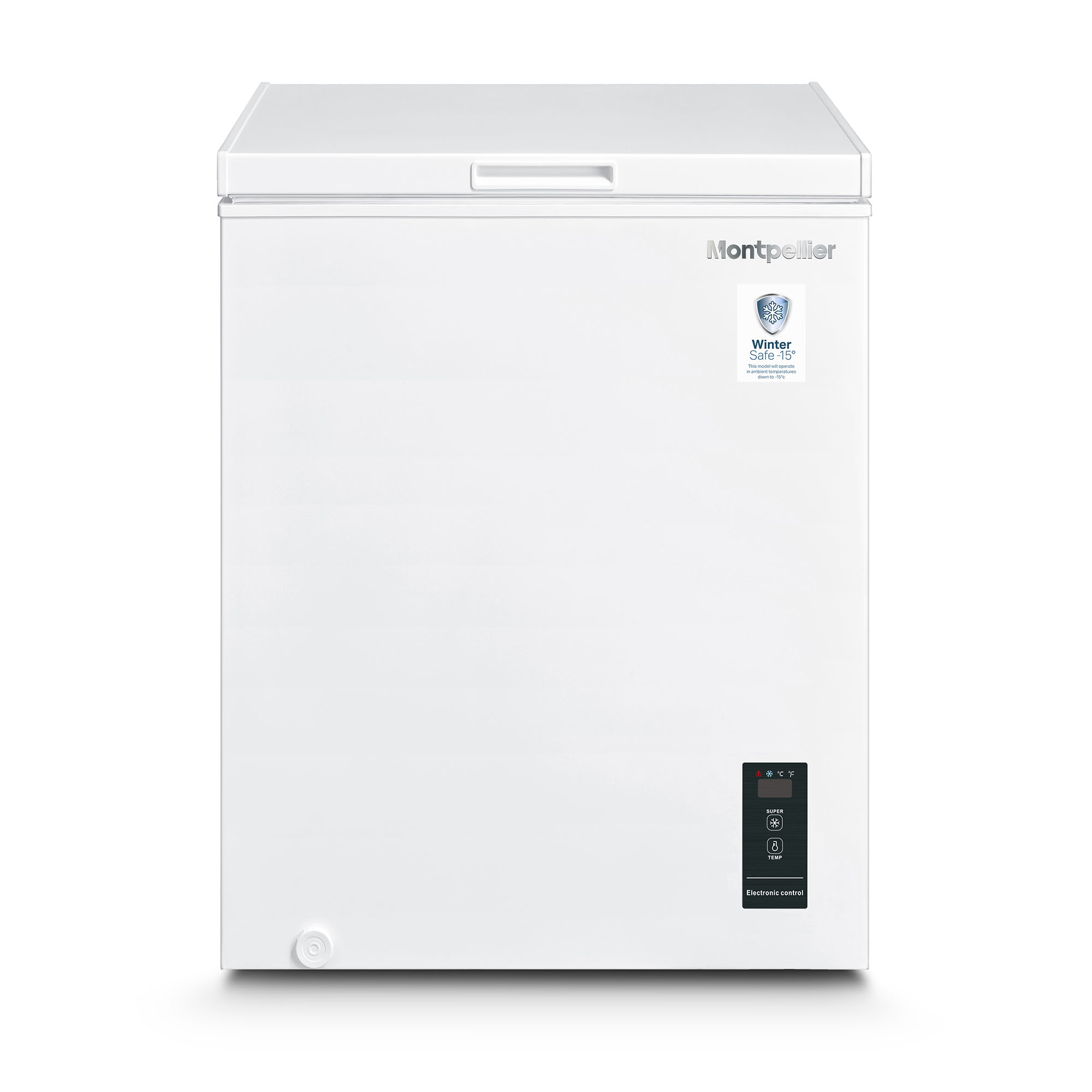 Montpellier MCF140EW White 142 L Chest Freezer 