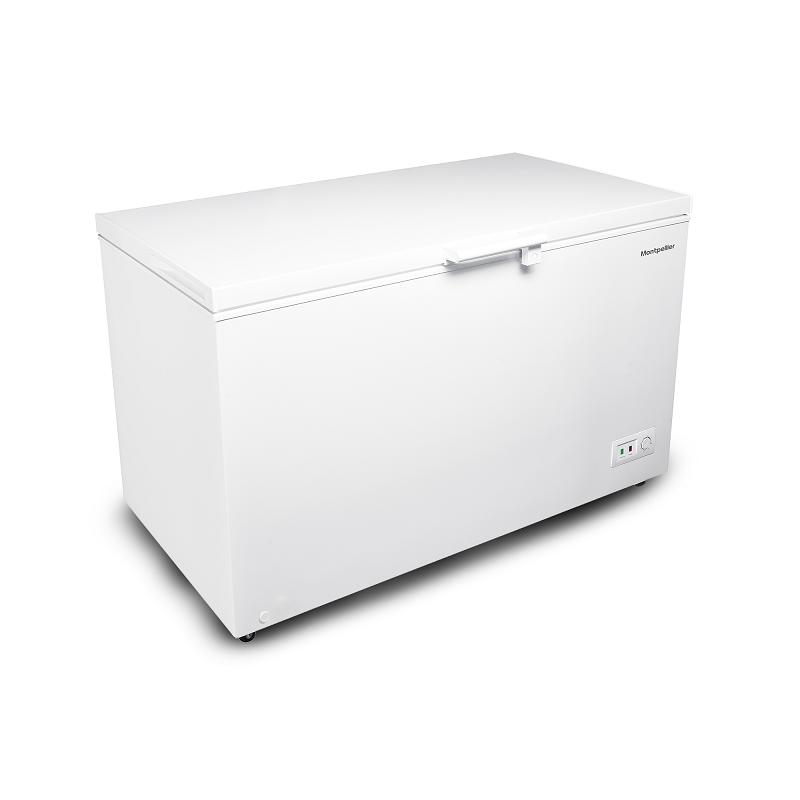 Montpellier MDACF371W White 371L Chest Freezer 