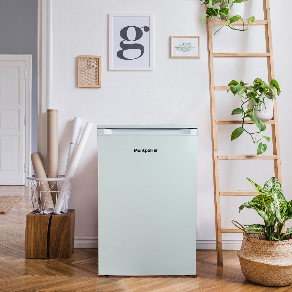 Montpellier MDAUCFZ60W White 60cm Undercounter Freezer 