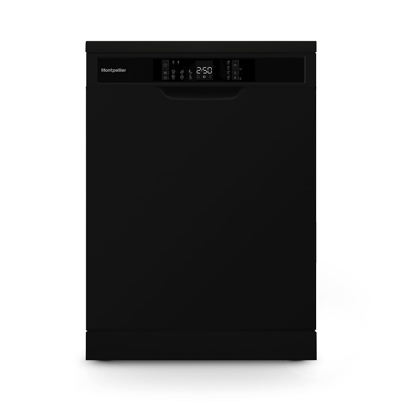 Montpellier MDWD1464K Black 60cm Freestanding Dishwasher 