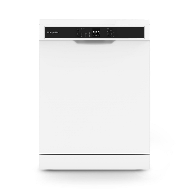 Montpellier MDWD1464W White 60cm Freestanding Dishwasher 