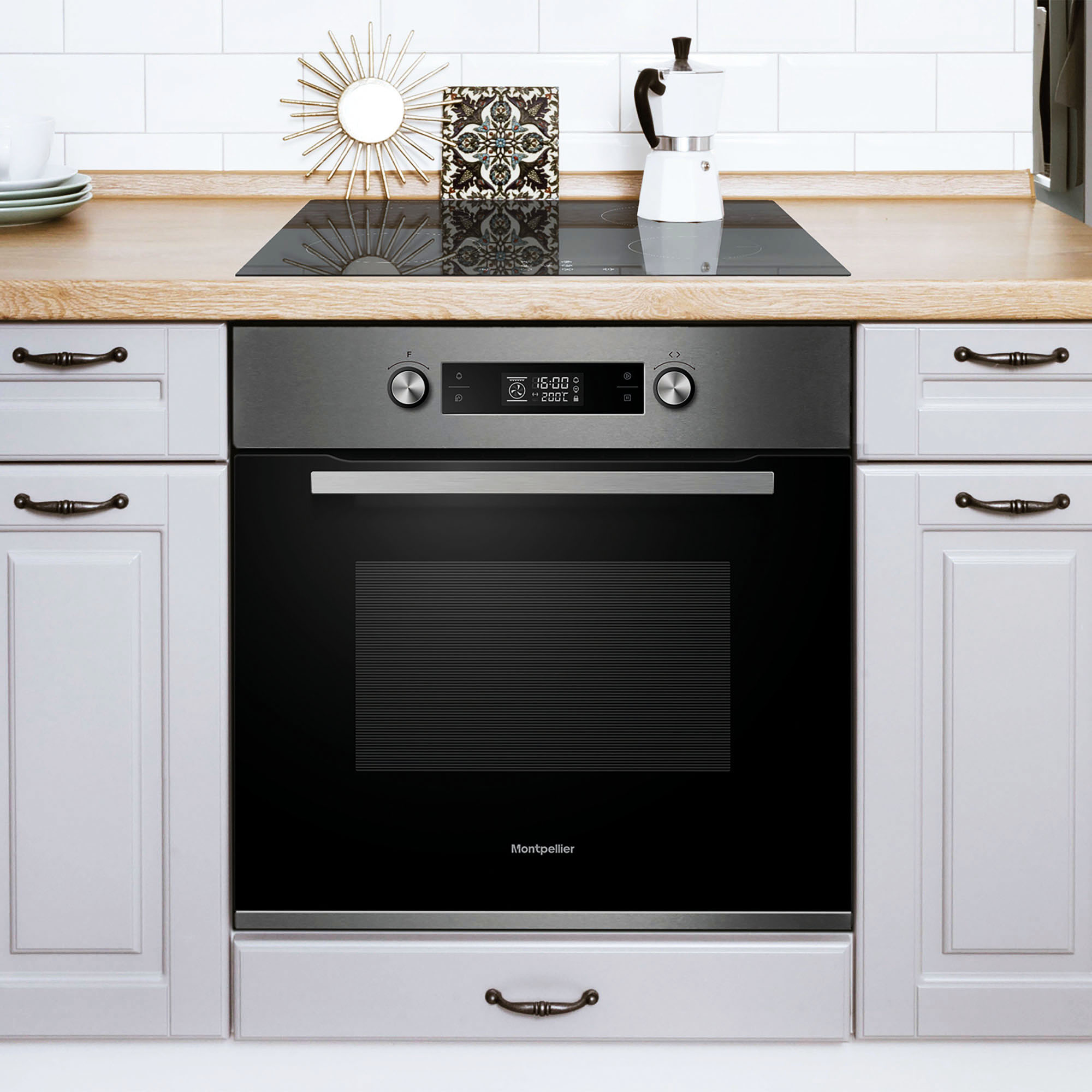 Montpellier MMFSO70SS Stainless Steel Electric Oven 