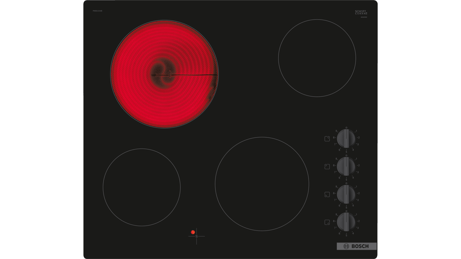 Bosch PKE611CA3E Serie 2 60cm Ceramic Hob 
