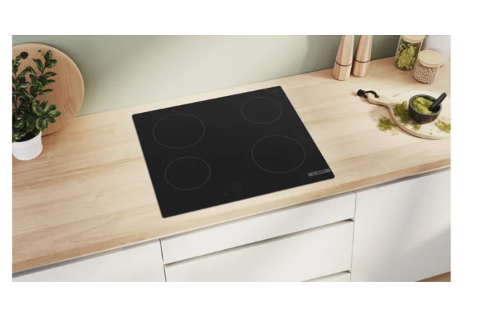 Bosch PKE61RAA8B Serie 2 Black 60cm Ceramic Hob 