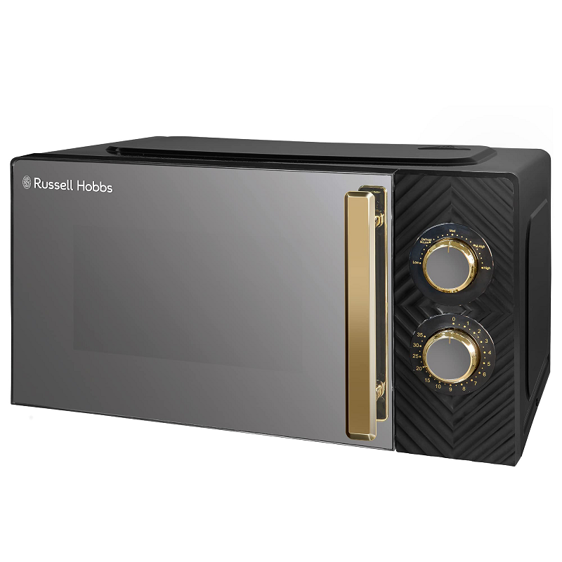 Russell Hobbs RHMM723B Black Groove Compact Solo Microwave 