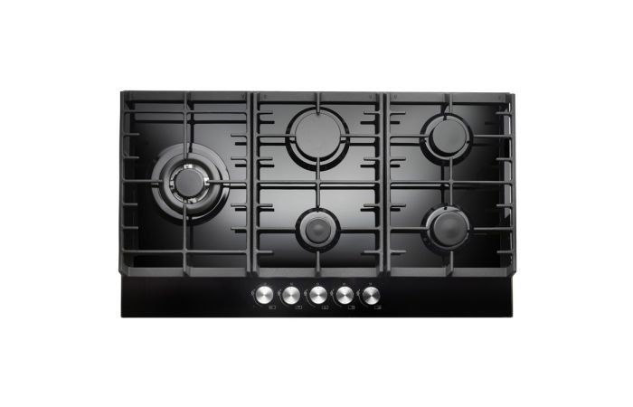 Teknix SCGH91B Black 90cm Gas Hob 