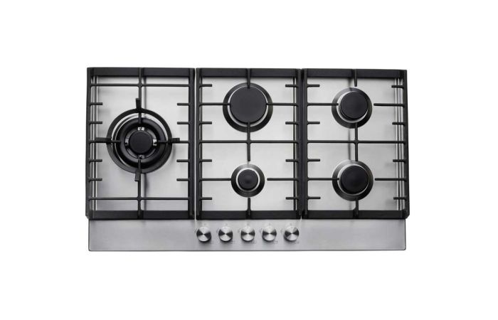 Teknix SCGH91X Stainless Steel 90cm Gas Hob 