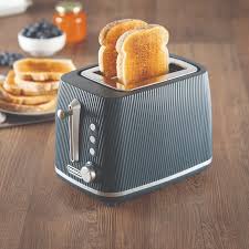 Daewoo SDA2817GE Cascade Navy 2 Slice Toaster 