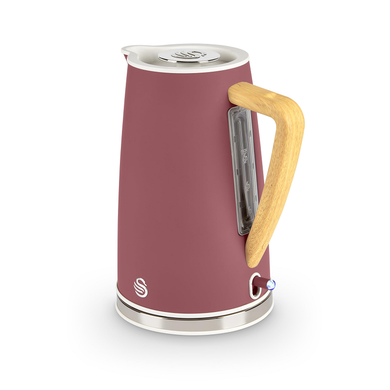Swan SK14610FUS Fuchsia Nordic Style 1.7 L Kettle