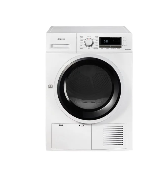 Teknix TK2CLED8W White 8KG Condenser Dryer 
