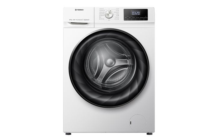 Teknix TK2WD8514HW White Freestanding 8/5KG Washer Dryer 