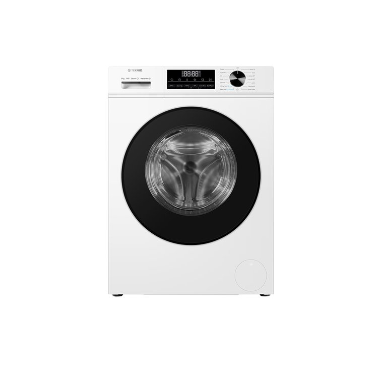 Teknix TK3W814XW 8KG White Washing Machine