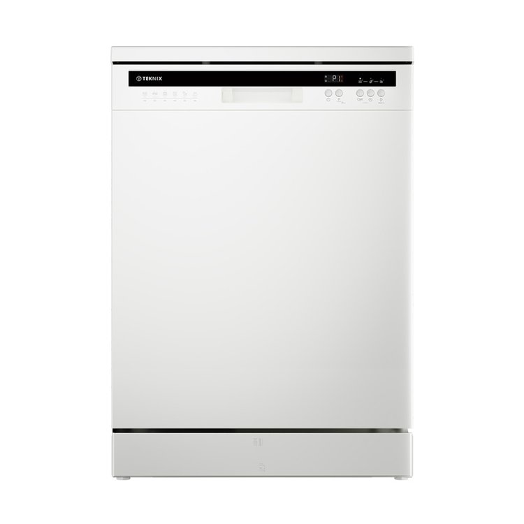 Teknix TX3FD618W 60cm White Freestanding Dishwasher