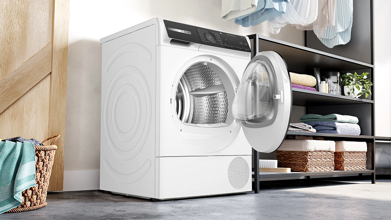 Bosch WQH246D9GB Serie 6 White 9KG Heat Pump Dryer 
