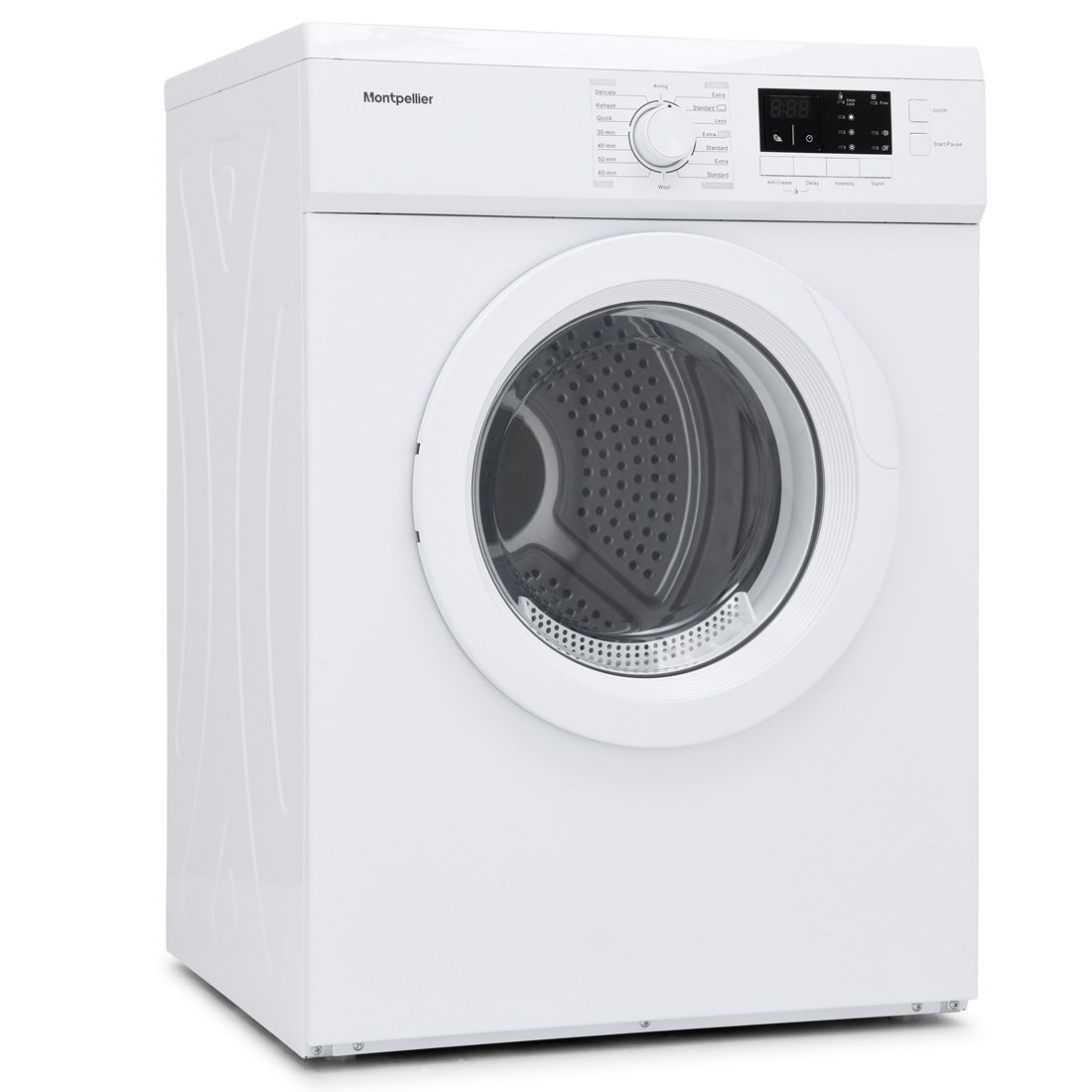 Montpellier MVSD7W 7KG Vented Sensor Dryer In White
