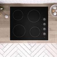Statesman CHZ460D Black Glass 60cm Ceramic Hob 