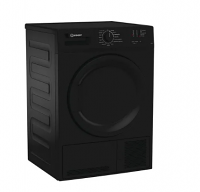 Indesit CYDC82BBGLUK Black 8KG Condenser Dryer 
