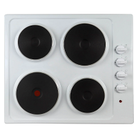 Statesman EH160WH White 60cm Solid Plate Hob 