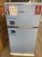 Montpellier MAB2035EPB Blue Retro Undercounter Fridge Freezer - Damaged 