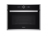 Hotpoint HMW47HMXUK Stainless Steel & Black Built In Microwave & Grill