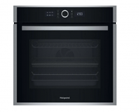 Hotpoint HOI4S8HM0XUK Inox & Black Self Cleaning Electric Oven 