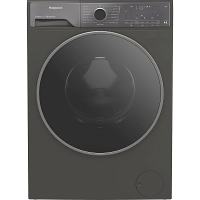 Hotpoint HP124GACAREUK Manhattan Grey 12KG Freestanding Washing Machine 