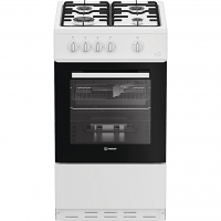 Indesit I5G1KMW White 50cm Single Cavity Gas Cooker 