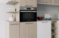 Indesit IP252RXUK Built In Stainless Steel Microwave With Grill