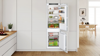 Bosch KIN86VFE0G Serie 4 Integrated No Frost Fridge Freezer 