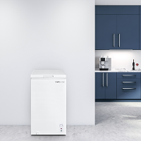 Montpellier MDAC96W White 96L Chest Freezer 