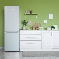 Montpellier MDAS170W White 60/40 Split Static Fridge Freezer 