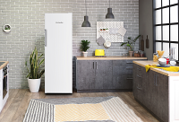 Montpellier MDATLF170W White Tall Freestanding Larder Fridge 