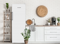 Montpellier MDATSFZ170W White Tall Freestanding Freezer 