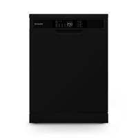 Montpellier MDWD1464K Black 60cm Freestanding Dishwasher 